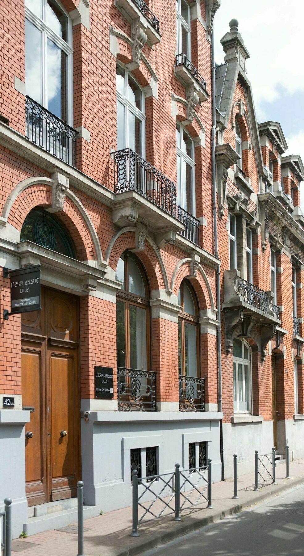 L'Esplanade Lille Bed & Breakfast Екстериор снимка